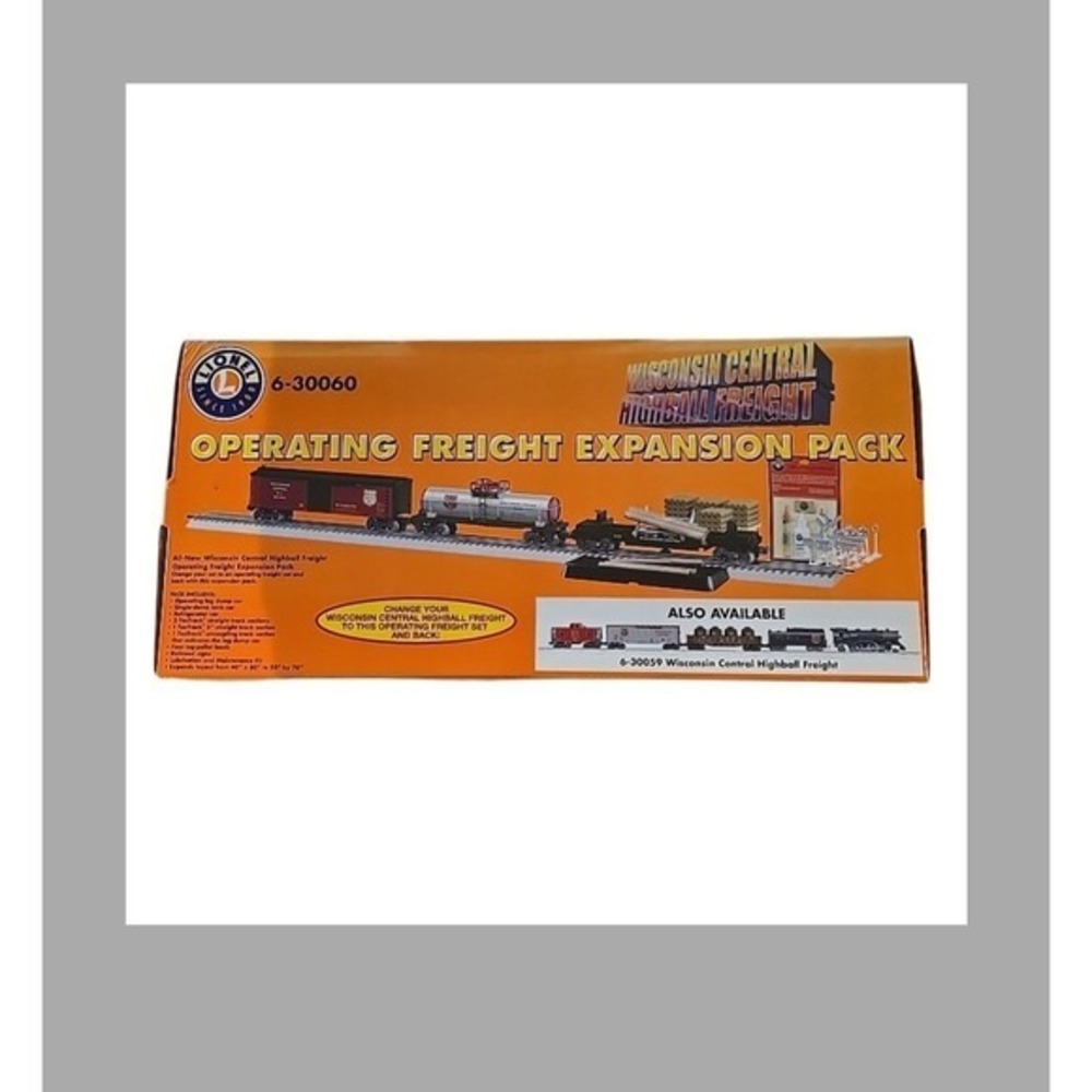 Lionel 6-30060 Wisconsin Central Highball Freight Expansion Pack Near Mint